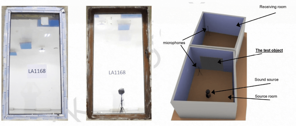 Tilt and Turn window's soundproofing