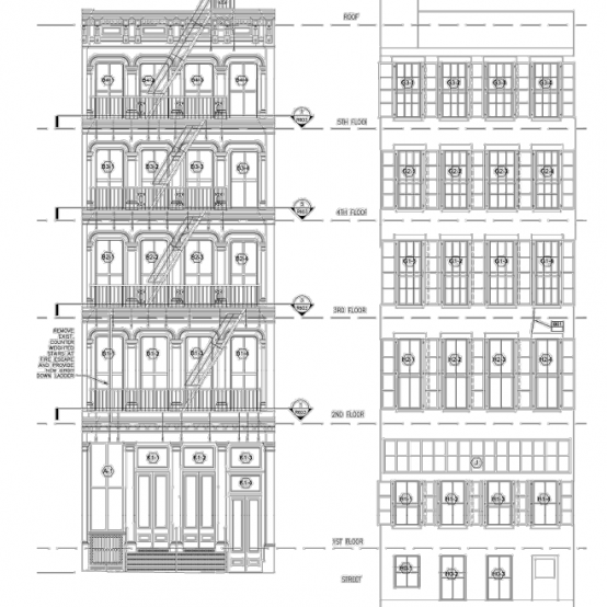 0 Greene Street drawing