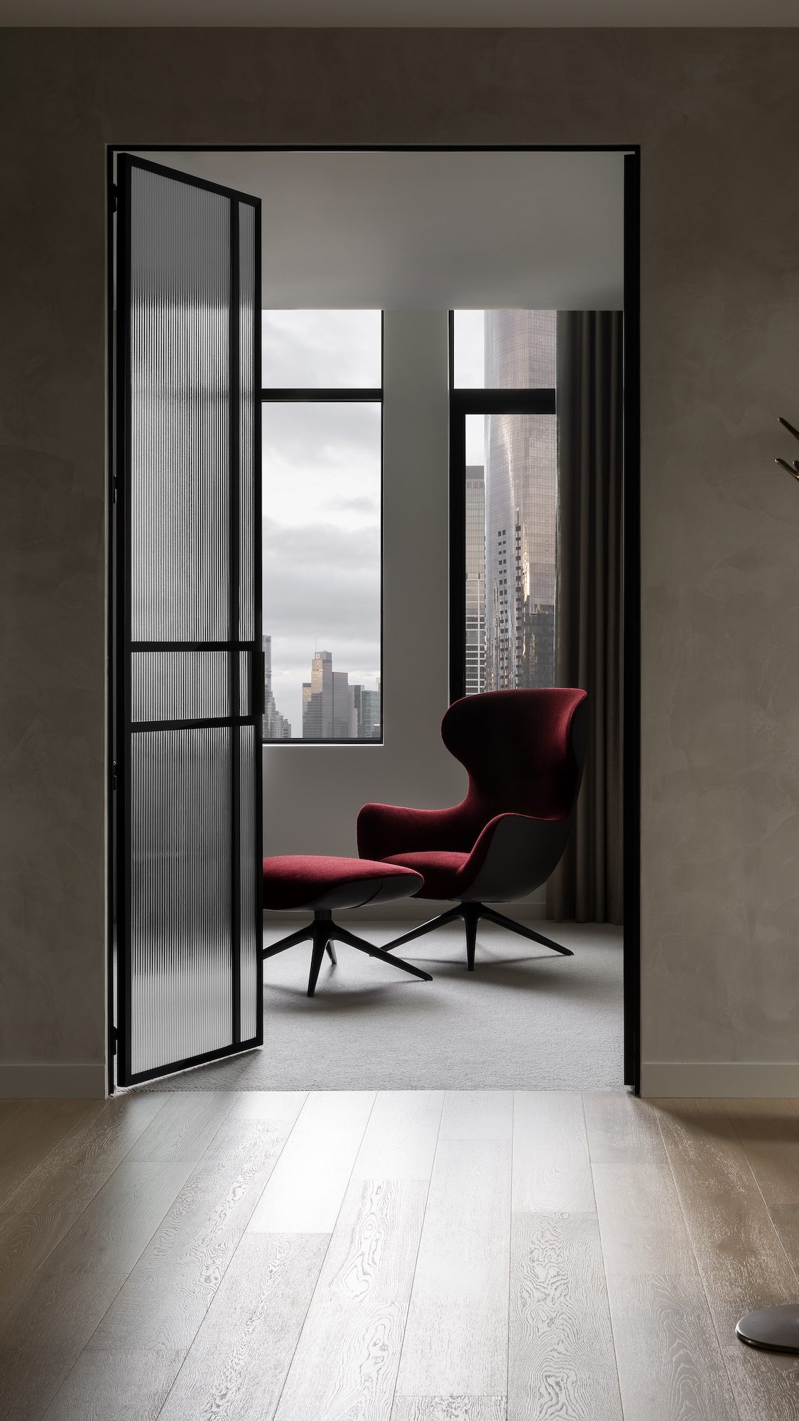 Black Hinged Interior Door
Interior Steel Doors and Partitions