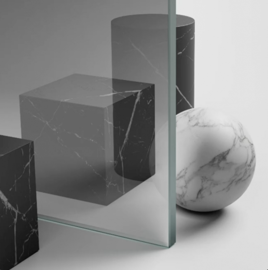 Mirrored Glass Texture