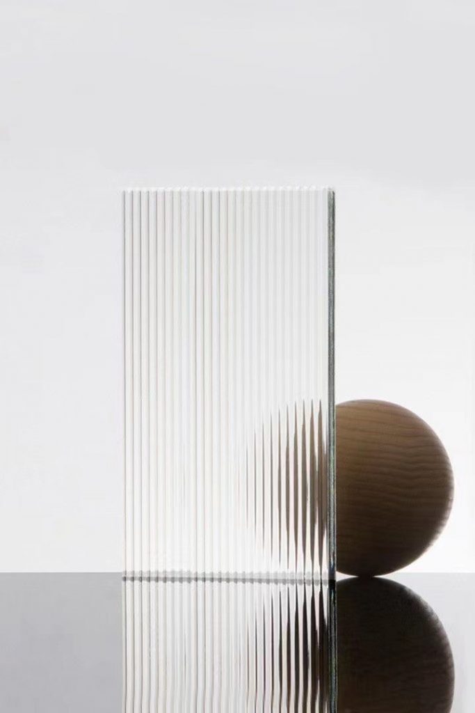 Ribbed Glass Texture