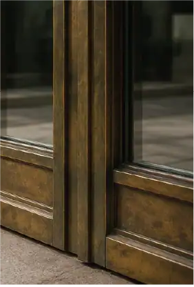 window and door bronze systems for landmark buildings
